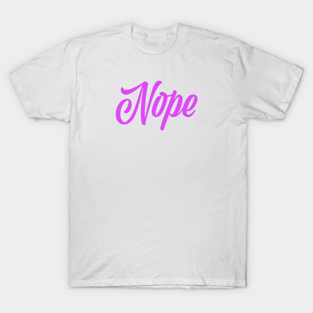 Nope Men's Classic Tee T-Shirt by Soul Graphics